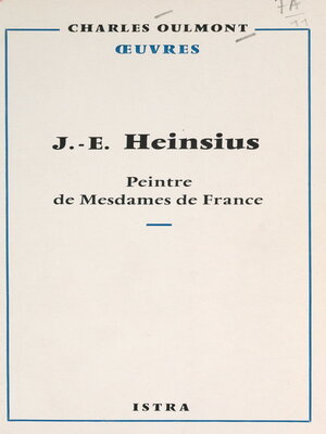 cover image of J.-E. Heinsius (1740-1812)